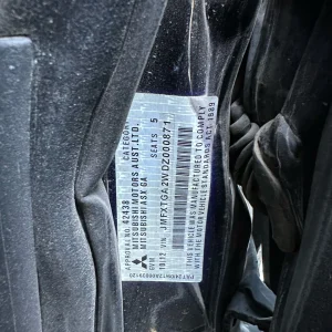 Mitsubishi ASX 2012 Black Auto Petrol