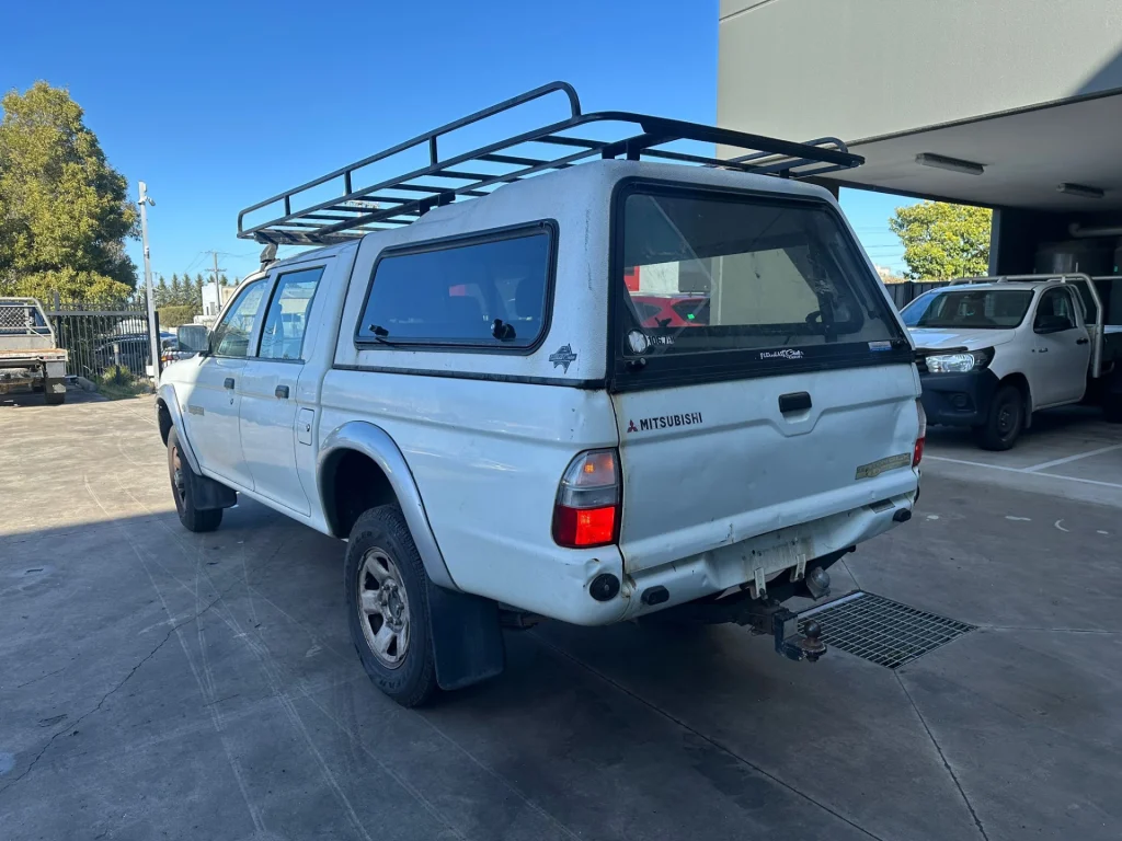 Mitsubishi Triton 2002 White Manual Petrol