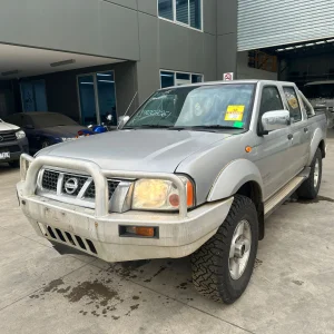 Nissan Navara 2005 Silver Manual Diesel