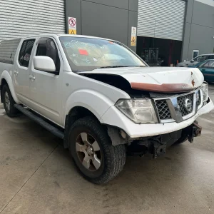 Nissan Navara 2009 White Auto Diesel