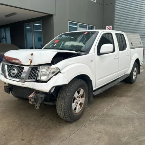 Nissan Navara 2009 White Auto Diesel