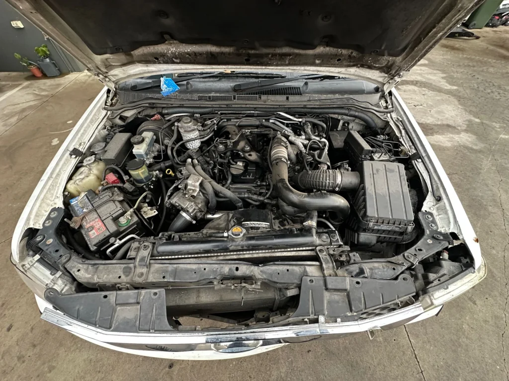 Nissan Navara 2009 White Auto Diesel