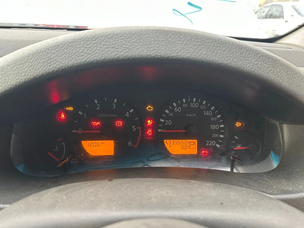 Nissan Navara 2009 White Auto Diesel