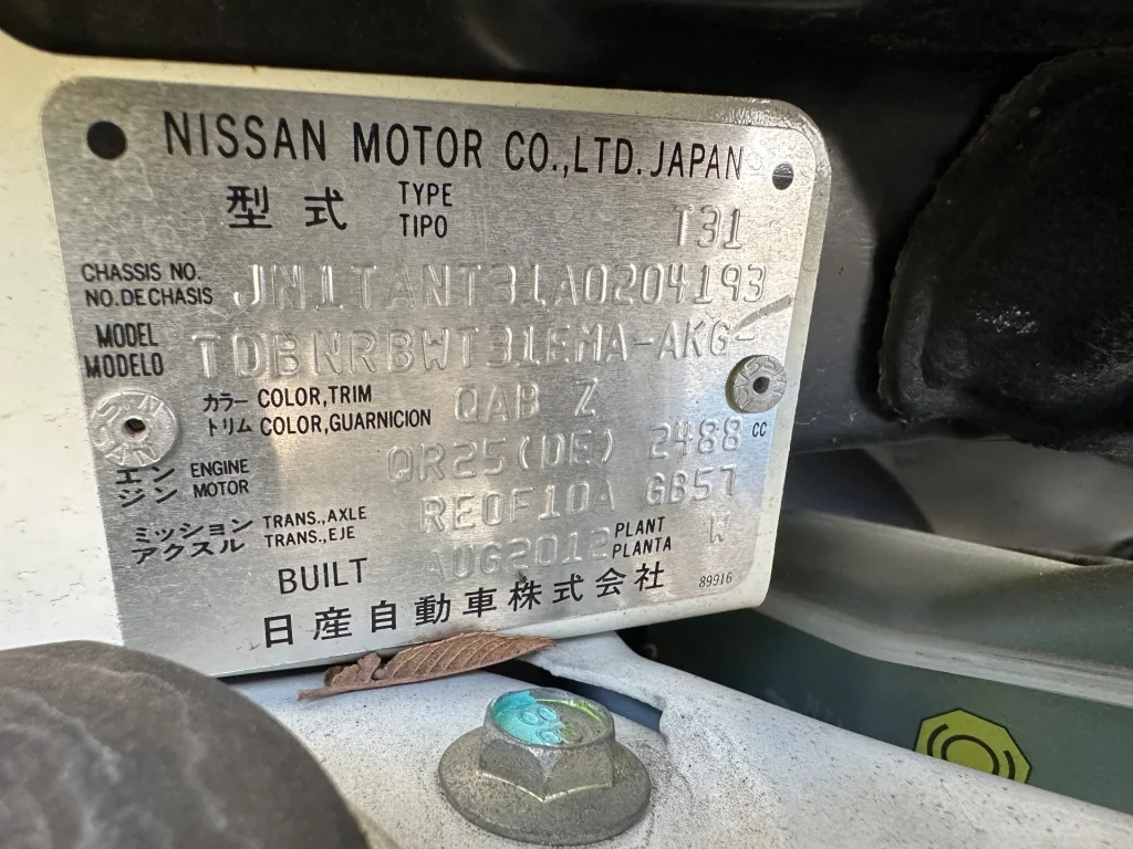 Nissan X-Trail 2012 White Auto Petrol