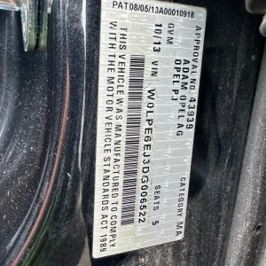 Opel Astra 2012 Black Auto Petrol