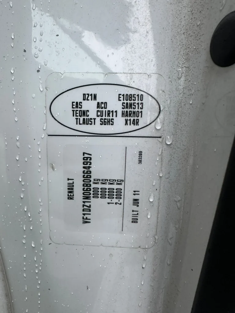 Renault Megane RS 2011 White Manual Petrol