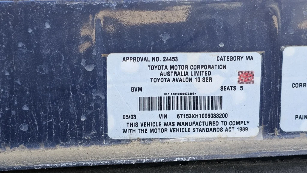 Toyota Avalon 2003 Blue Auto Petrol