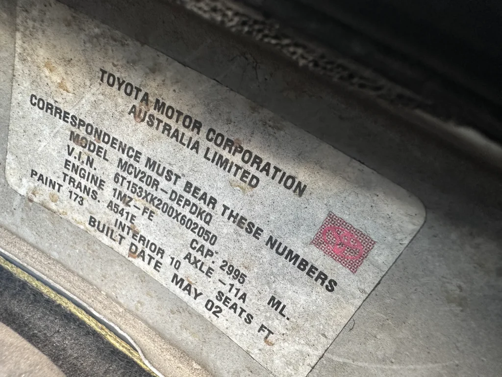 Toyota Camry 2002 Silver Auto Petrol