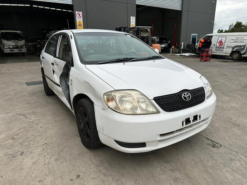Toyota Corolla 2002 White Auto Petrol