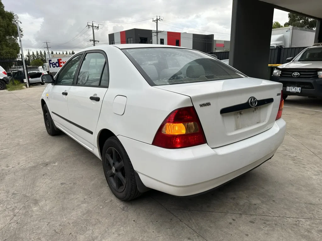 Toyota Corolla 2002 White Auto Petrol