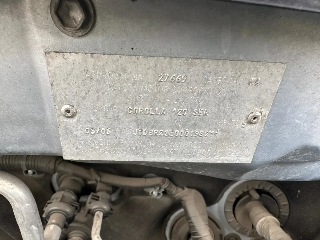 Toyota Corolla 2005 Blue Auto Petrol