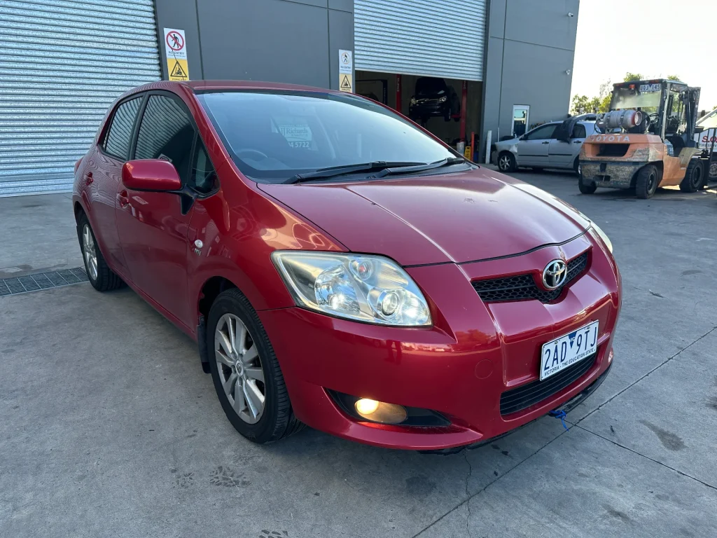 Toyota Corolla 2009 Red Auto Petrol