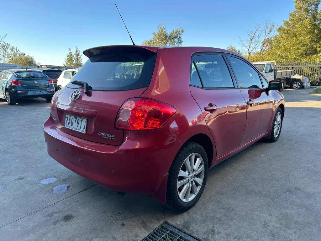 Toyota Corolla 2009 Red Auto Petrol