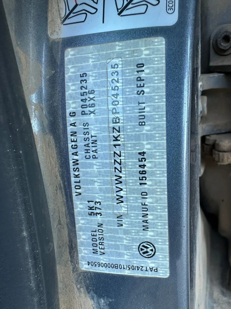 Volkswagen Golf 2010 Platinum Silver Auto Diesel