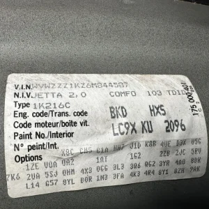 Volkswagen Jetta 2006 Black Auto Diesel