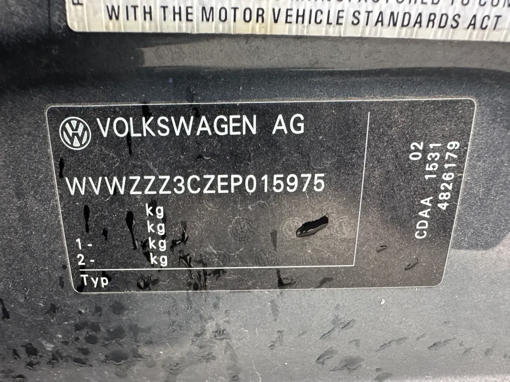 Volkswagen Passat 2013 Black Auto Petrol