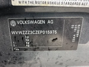 Volkswagen Passat 2013 Black Auto Petrol